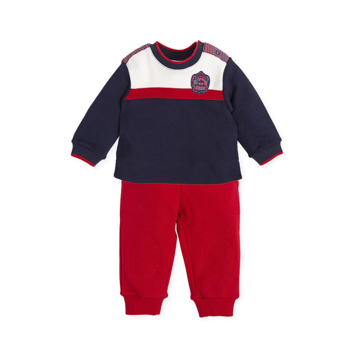 Tutto Piccolo Two Piece Tracksuit - Navy Blue - 4580