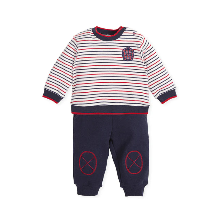 Tutto Piccolo Two Piece Tracksuit - Navy Blue - 4581