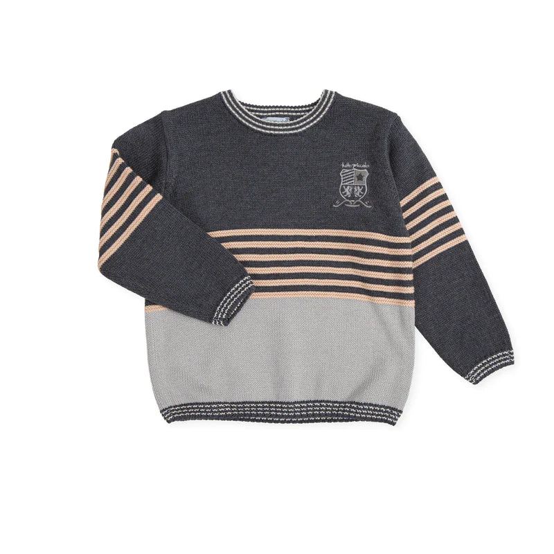 Tutto Piccolo Boys Jumper, Shorts & Socks Set - 4830