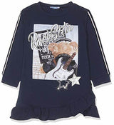 Mayoral Trendy Navy Dress For Girls 4978