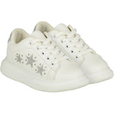 A*Dee Chunky Star Trainers - Bright White - 1001