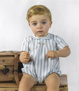 Rapife Blue Stripe Romper - 5229