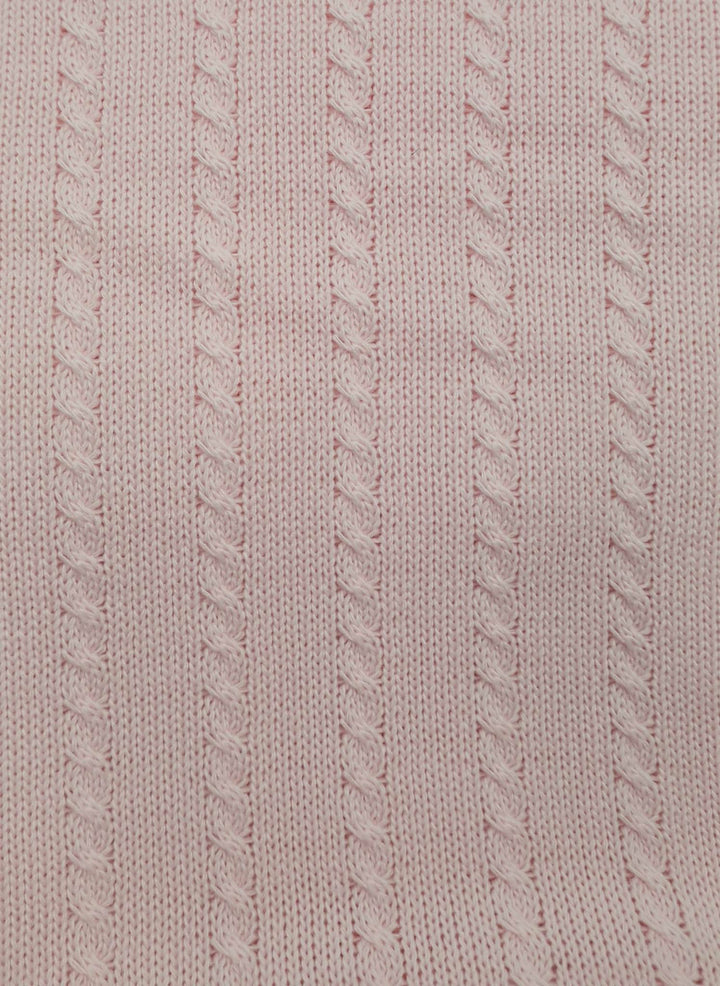 Beautiful Traditional Pink Baby Receiving Shawl - 22500