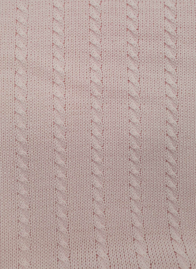 Beautiful Traditional Pink Baby Receiving Shawl - 22500