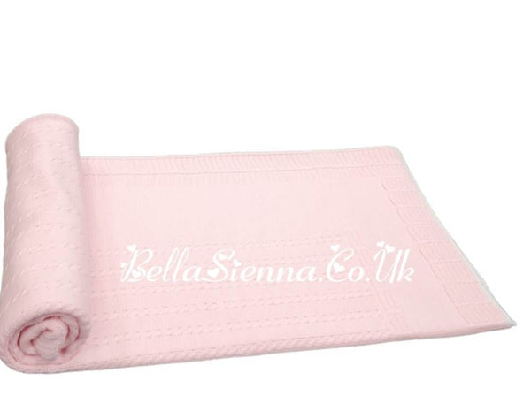 Beautiful Traditional Pink Baby Receiving Shawl - 22500