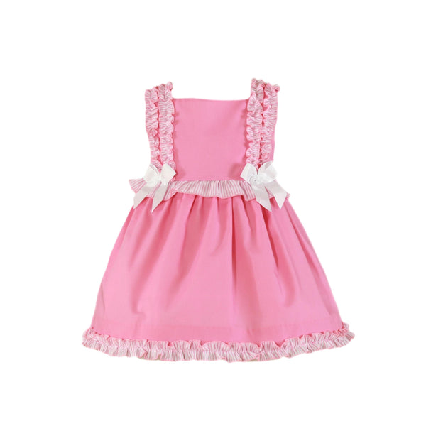Miranda Pink Dress With Bows - 628 V