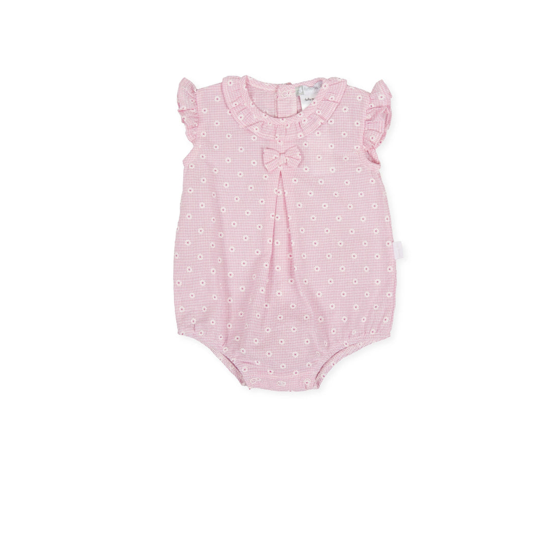 Tutto Piccolo Baby Girls Pink Romper/Bubble 8384