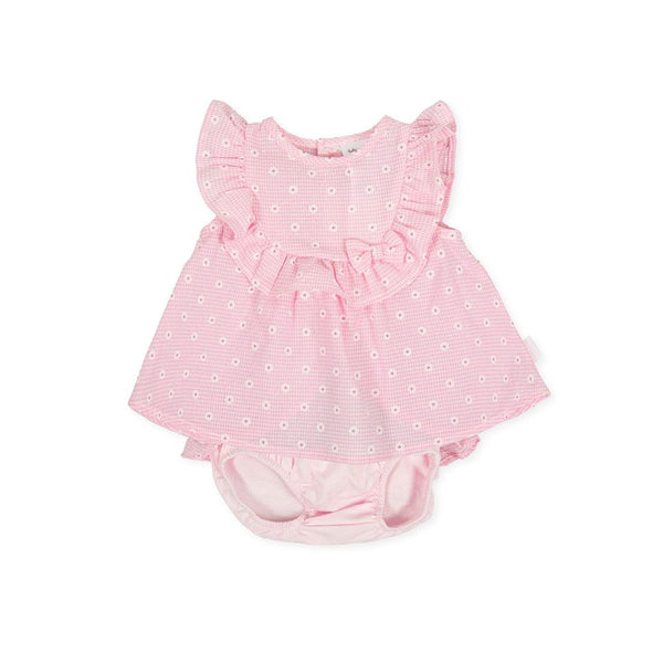 Tutto Piccolo Baby Girls Two Piece Dress Set 8584