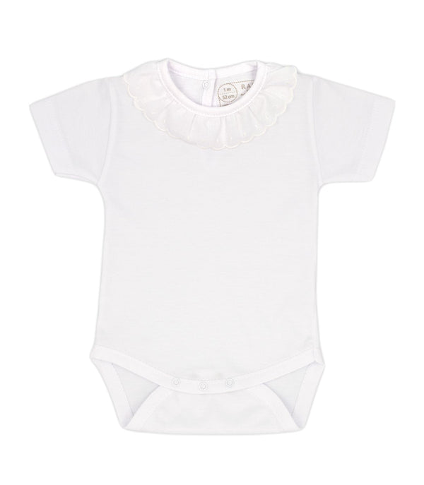 Rapife Girls Two Piece Dungaree Set With Frilly Bum 877