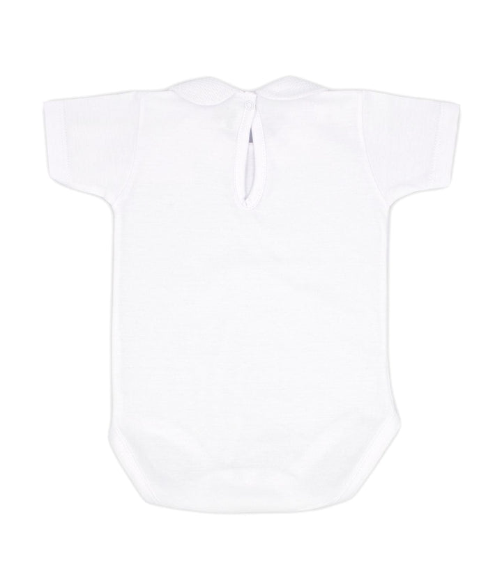 Rapife White Frilly Collared Vest Top - 877