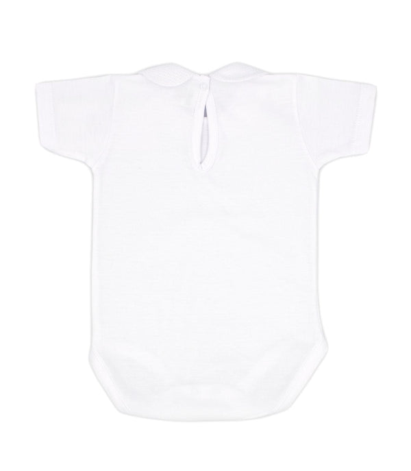Rapife White Frilly Collared Vest Top - 877