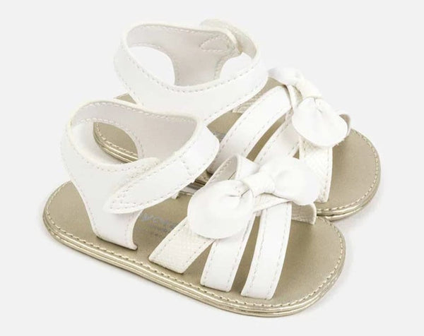 Mayoral summer sandals for newborn baby girl