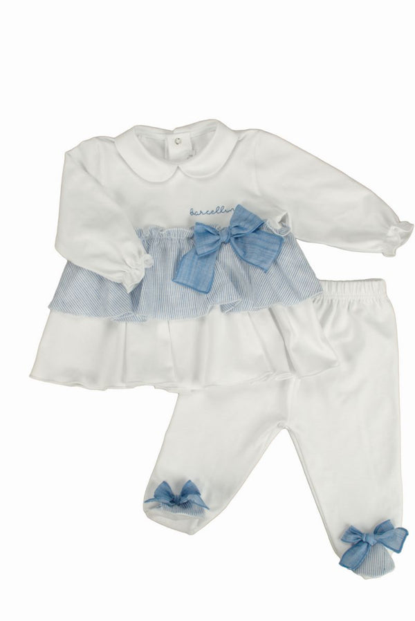 Barcellino Baby Girls Stunning Two Piece Outfit - 9442