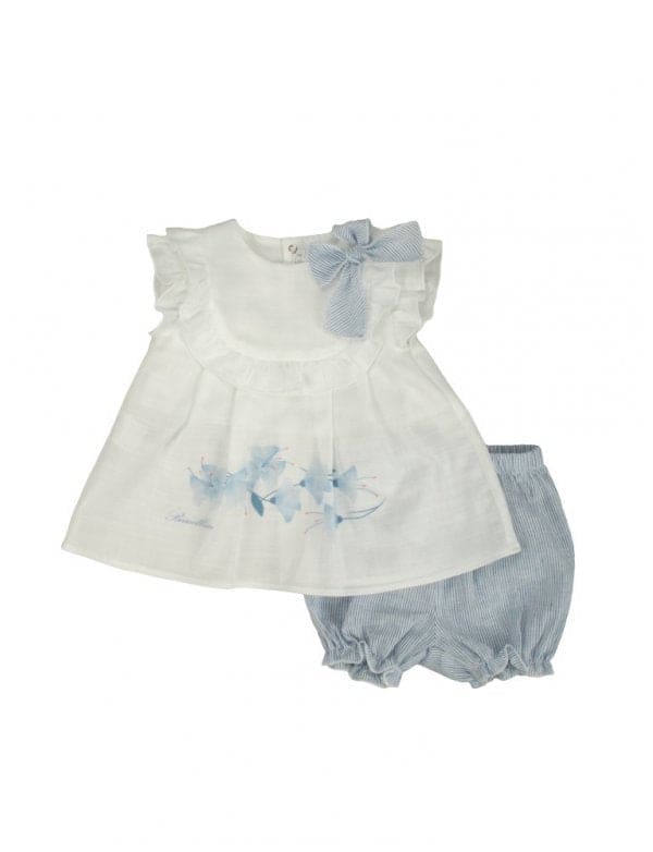 Barcellino Stunning Baby Girls Short Set - 9445