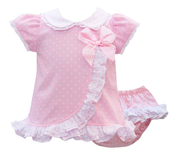 Pretty Originals Baby Girls Dress-Pants And Matching Headband MT00921