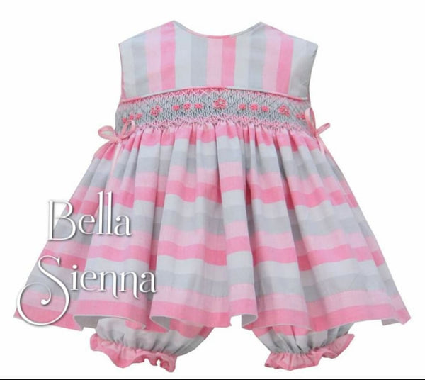 Pretty Originals Baby Girls Stripe Dress