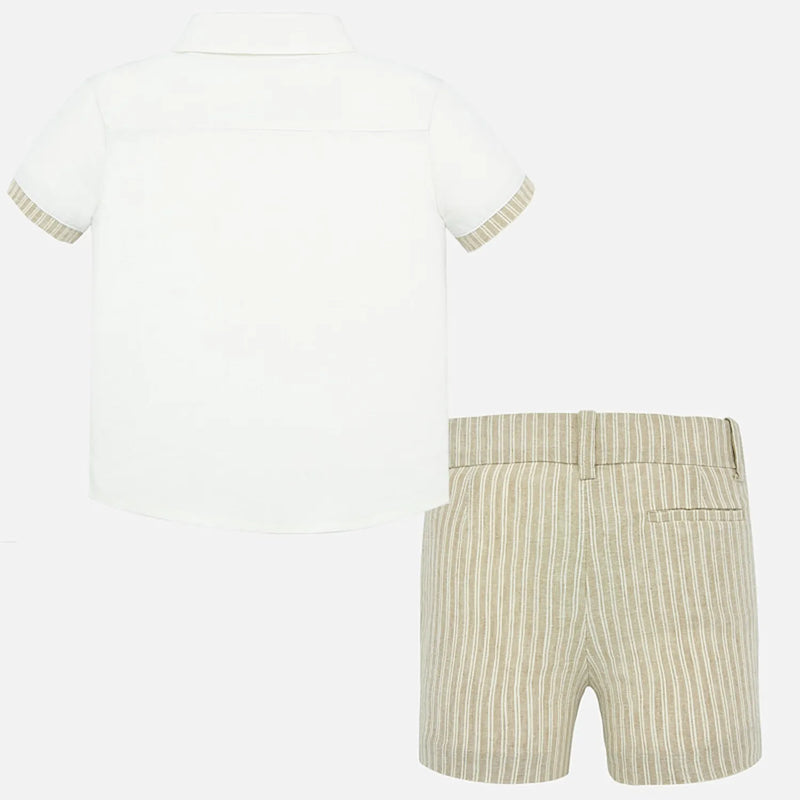 Mayoral Baby Boys Smart Short Set 1293 beige