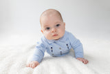 Blues Baby Knitted Soldier Two Piece Set - BB0089