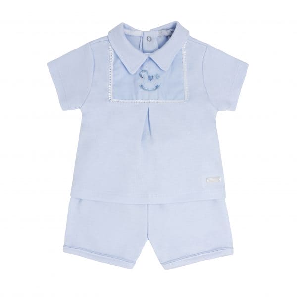 Blues Baby Rocking Horse Shorts & T-Shirt Set - BB0293