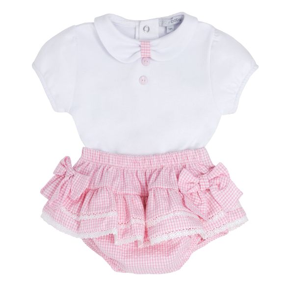 Blues Baby Two Piece Frilly Jam Pants Set - BB0355