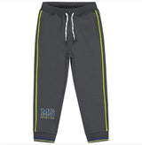 Mitch & Son "Gray" Crewneck Tracksuit With Contrast Piping - MS22605