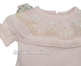 Mac Ilusion Pink Four Piece Set With Lace Detail - 8437