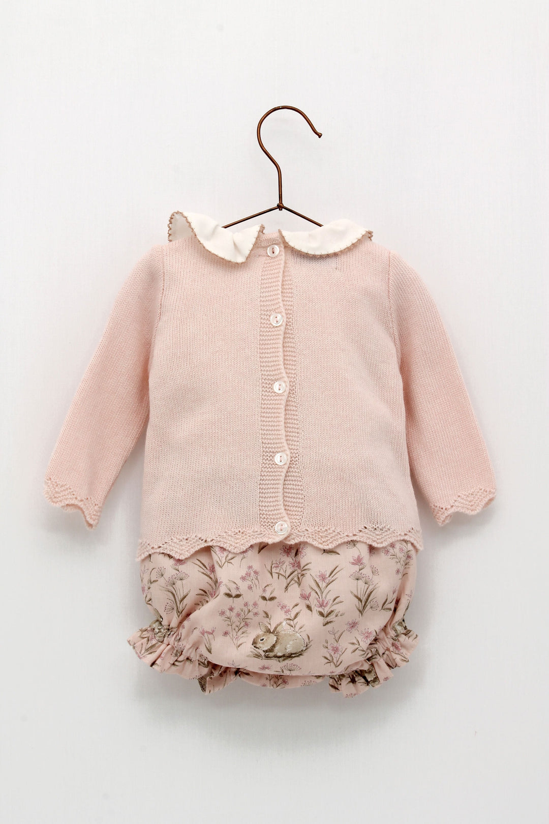 Foque* 2 Piece Set With Bunny In Pink