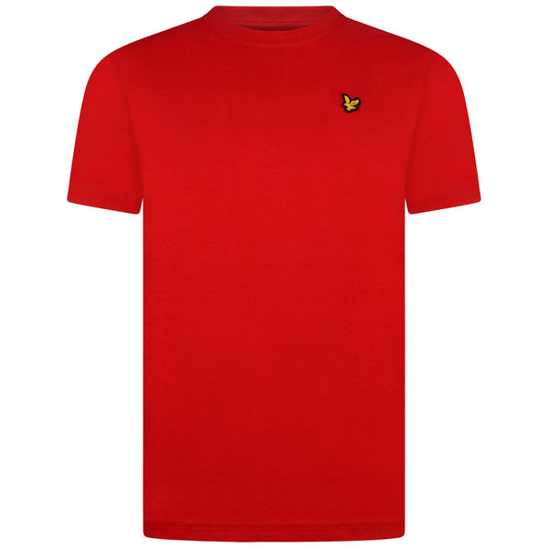 Lyle & Scott Red T-shirt With Logo - LSC0003 TANGO RED