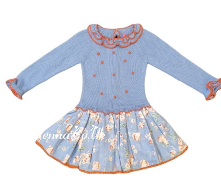Nini Ropa Infantil Knitted Girls Dress