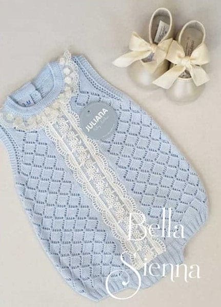 Julian Fine Knitted  Romper For For Baby Girl