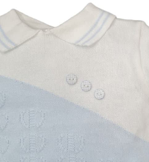 Pretty Originals Baby/ Boys Fine Knitted Short Set JPD5180