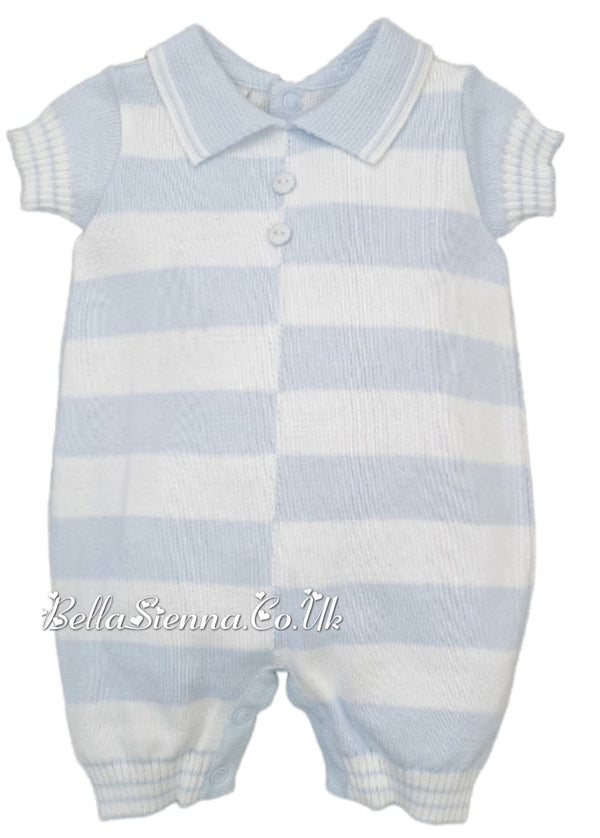 Pretty Originals Baby Boys Traditional Fine Knitted Romper JPF5000E1388