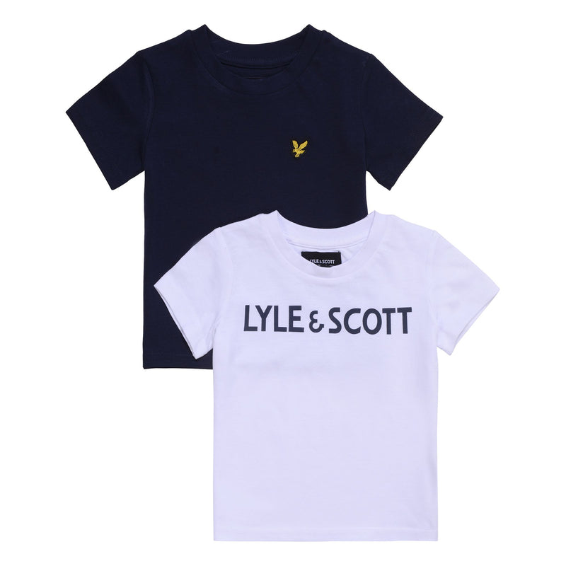 Lyle & Scott Pack Of Two T-shirts - LSC0948 - 12M-36M