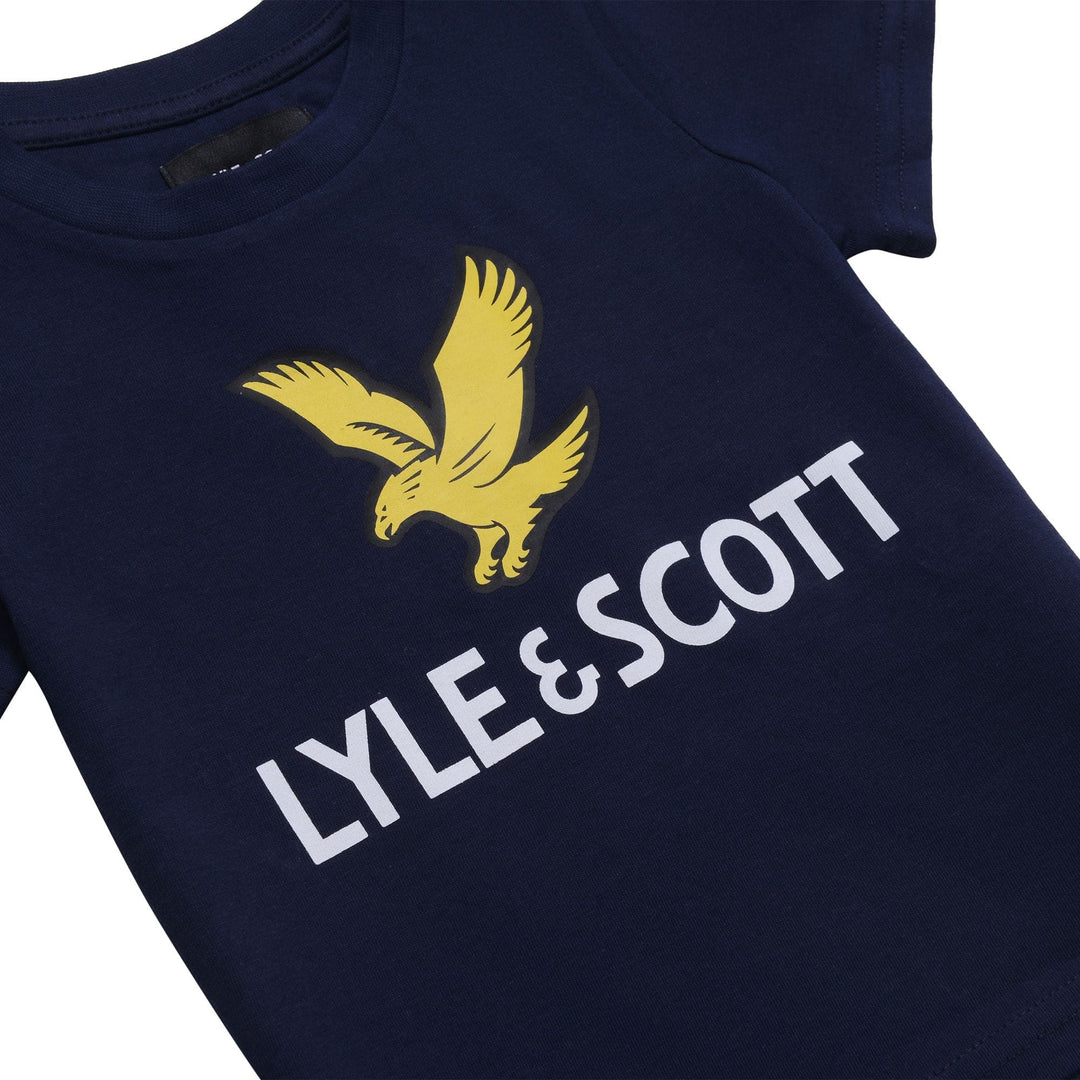 Lyle Scott Baby Boys Shorts T-shirt Set LSC1011 NAVY