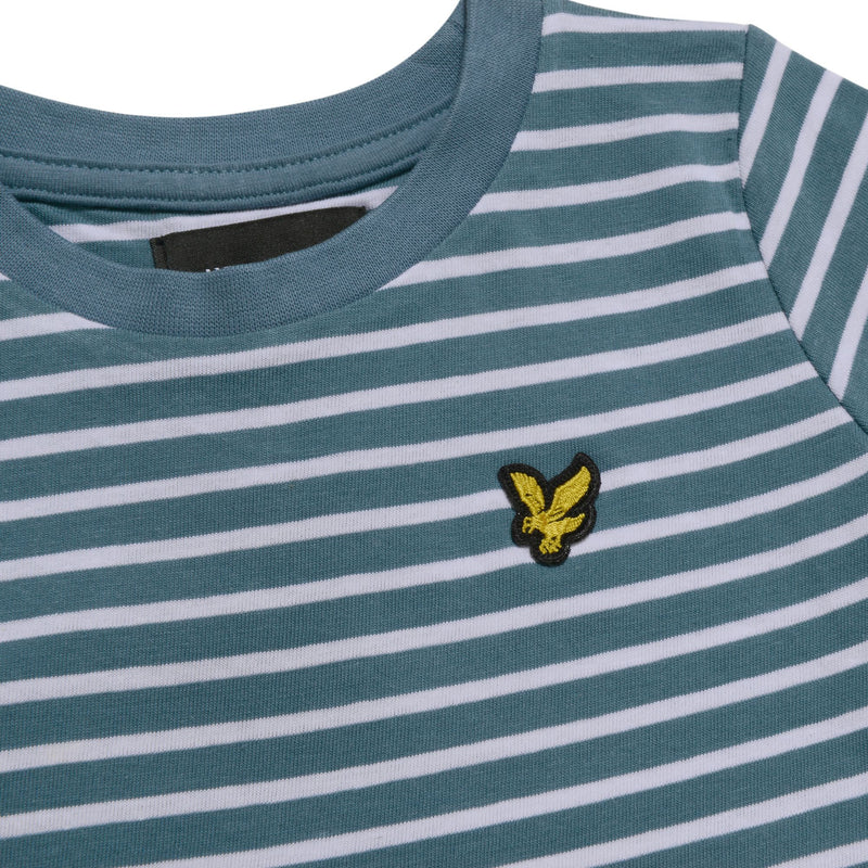 Lyle & Scott Bluestone Stripe T-shirt & Shorts Set - LSC1013