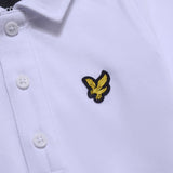 Lyle & Scott White Polo T-shirt & Navy Shorts - LSC1014