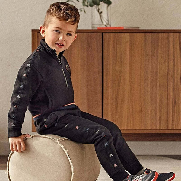 MAYORAL Boys Black 3 Piece Tracksuit 4834