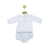 Mintini Boys Blue Top & Jam Pants Set - MB5035