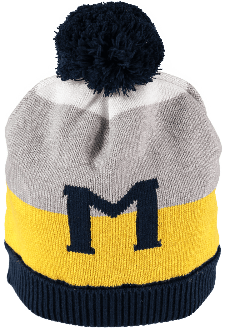 Mitch & Son Navy & Yellow Hat & Scarf Set - MS1039
