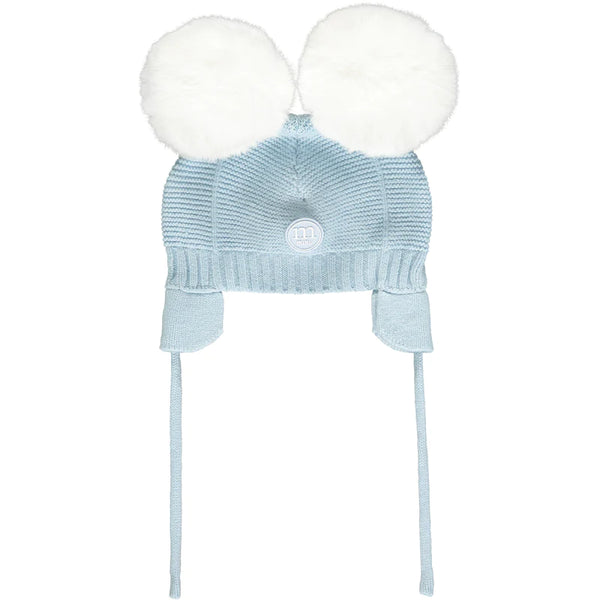 Mitch & Son Pale Blue Double Pom Pom Hat - Holden - MS22717