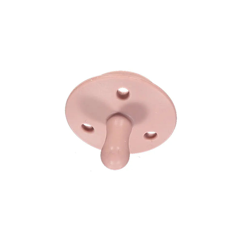 Nibbling Silicone Soother - Pink - Dummy - Size 1