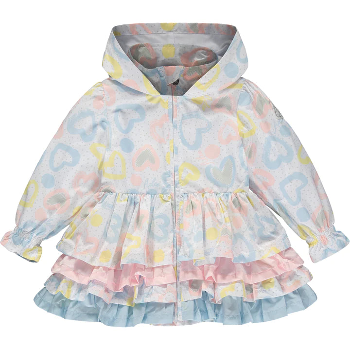 A Dee AOP Frill Jacket - VIENNA - S232204