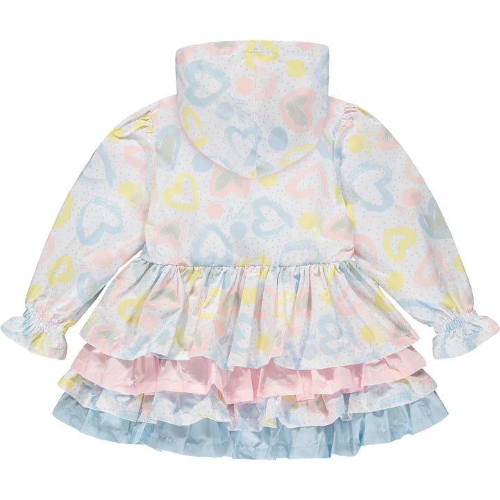 A Dee AOP Frill Jacket - VIENNA - S232204