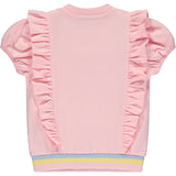 A Dee Pink Sweatshirt Shorts Set - S232509 - VERA