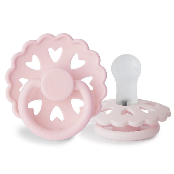 FRIGG Pacifier - Dummy - Fairytale Silicone - Baby Pink - The Snow Queen