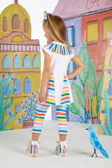 A Dee Stripe Leggings Set - UNITY - S231506