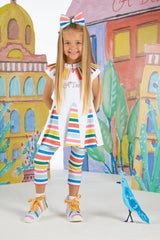 A Dee Stripe Leggings Set - UNITY - S231506