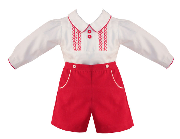 Pretty Originals Boys Red/Ivory MT02079