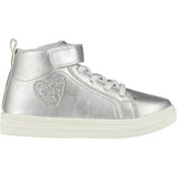 A Dee Silver Glitter High Top Trainers - W225103