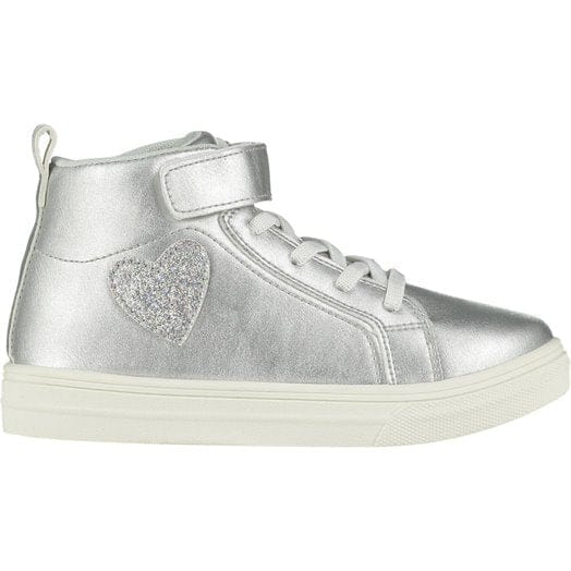 A Dee Silver Glitter High Top Trainers - W225103